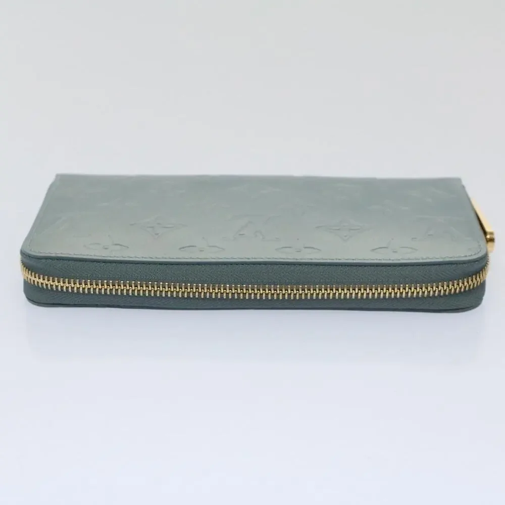 Louis Vuitton Monogram Vernis Zippy Wallet Long Jivre Beige